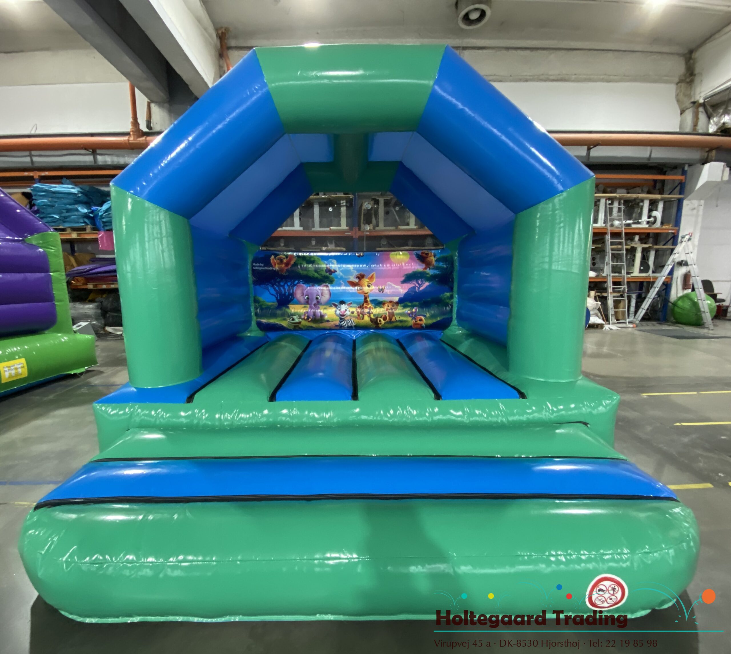 JUNGLE hoppeborg ”mini” kr. 8.900,00 (incl. blæser)