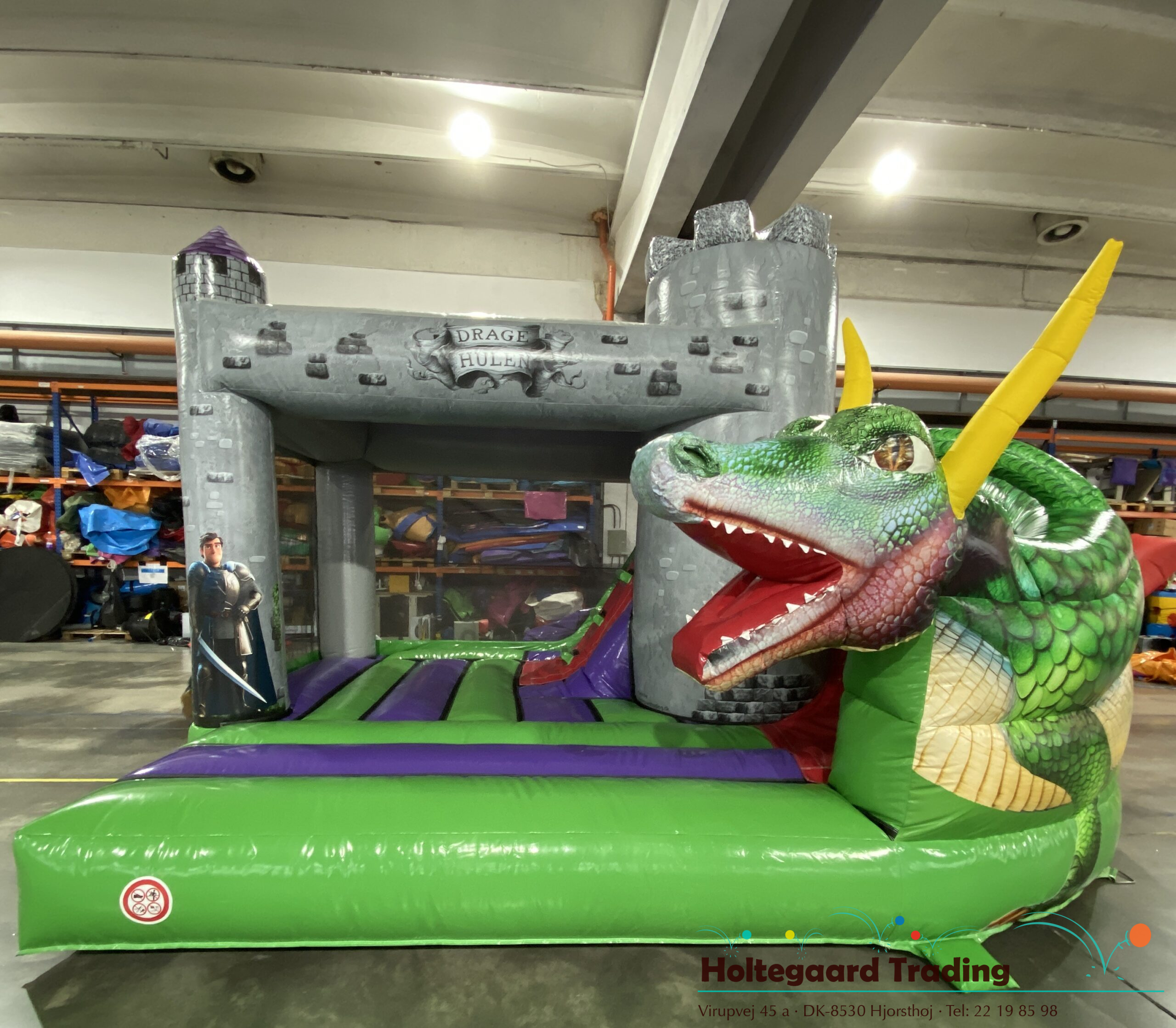 3d hoppeborg som Dragehule, str 4,2 x 4,5 x 3,6