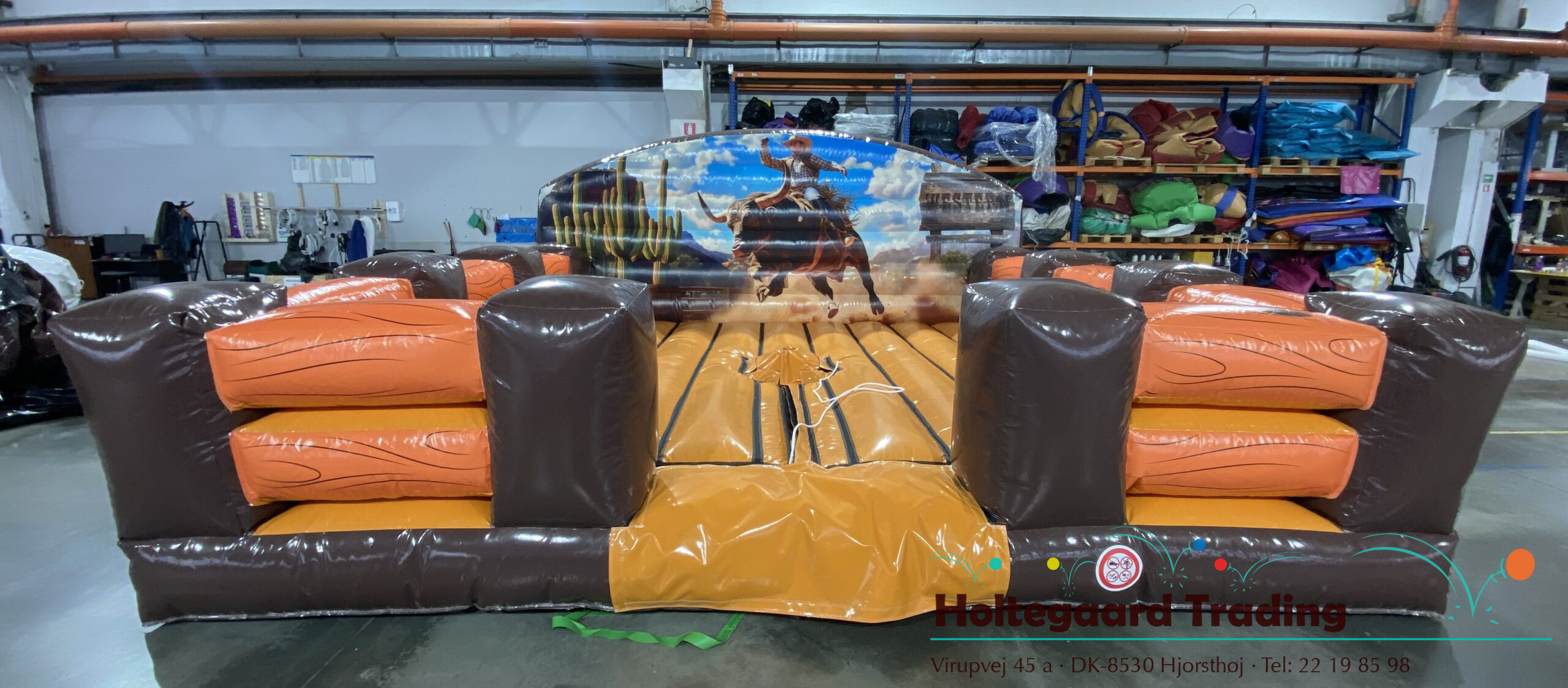 Rodeopude 5 x 5 meter, passer på HT rodeotyr/multiride